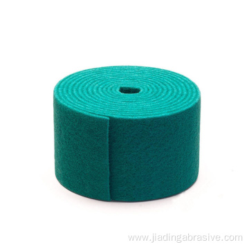 non woven scouring pad rolls for metal polishing